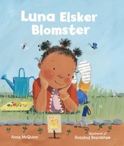 Luna elsker blomster