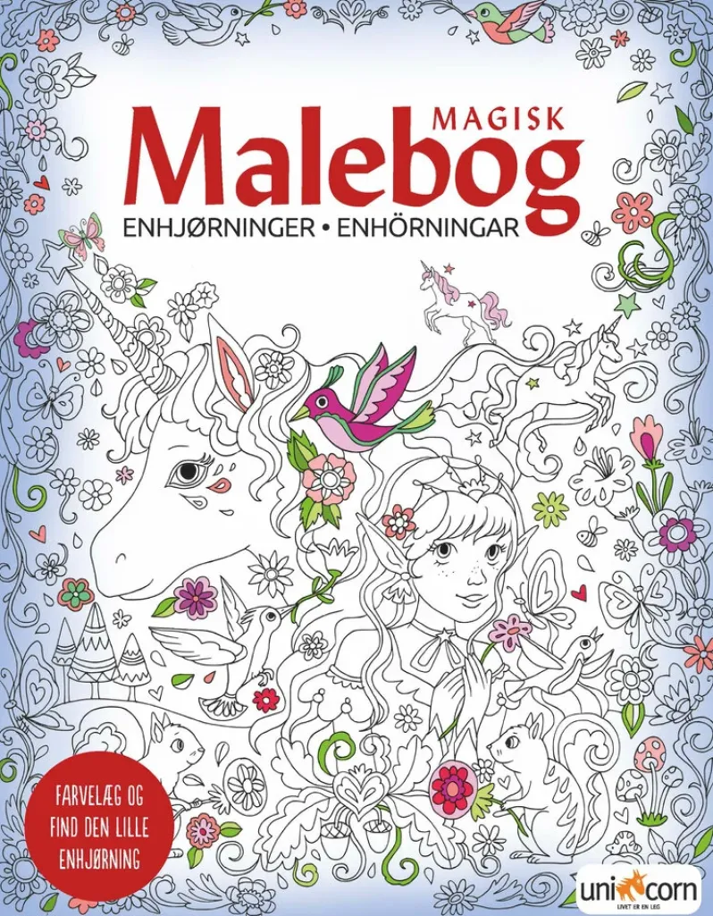 Magisk Malebog - Enhjørninger