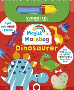 Magisk malebog: Dinosaurer