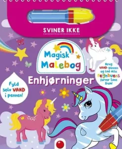 Magisk malebog: Enhjørninger