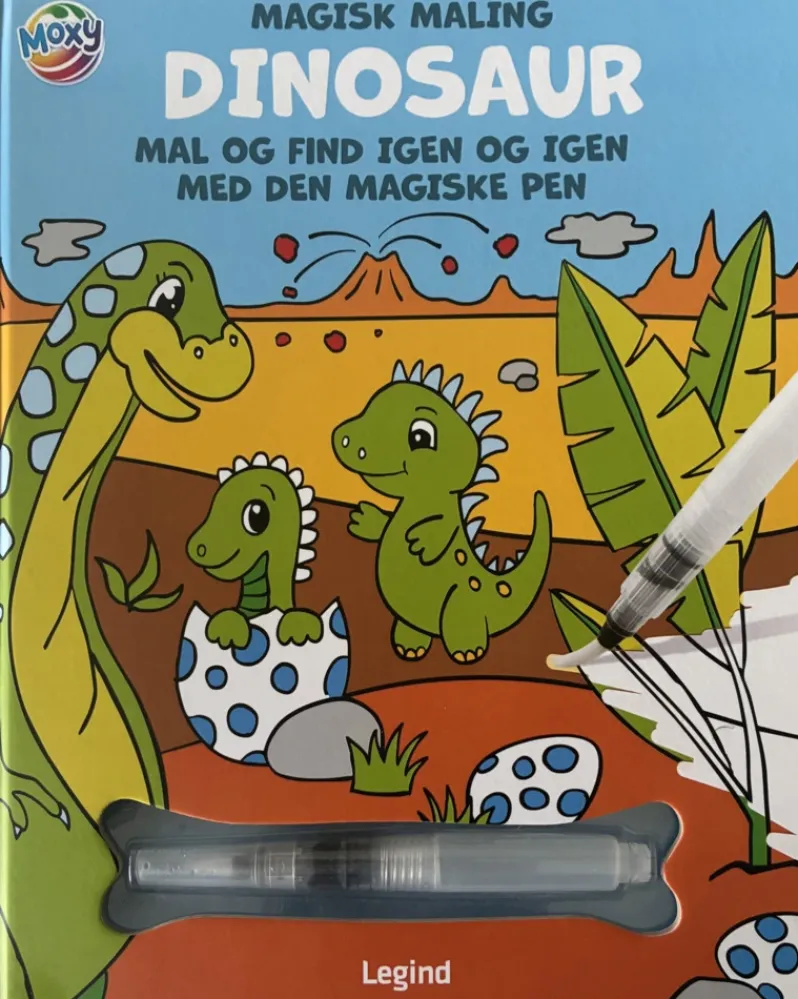 Magisk maling: Dinosaur