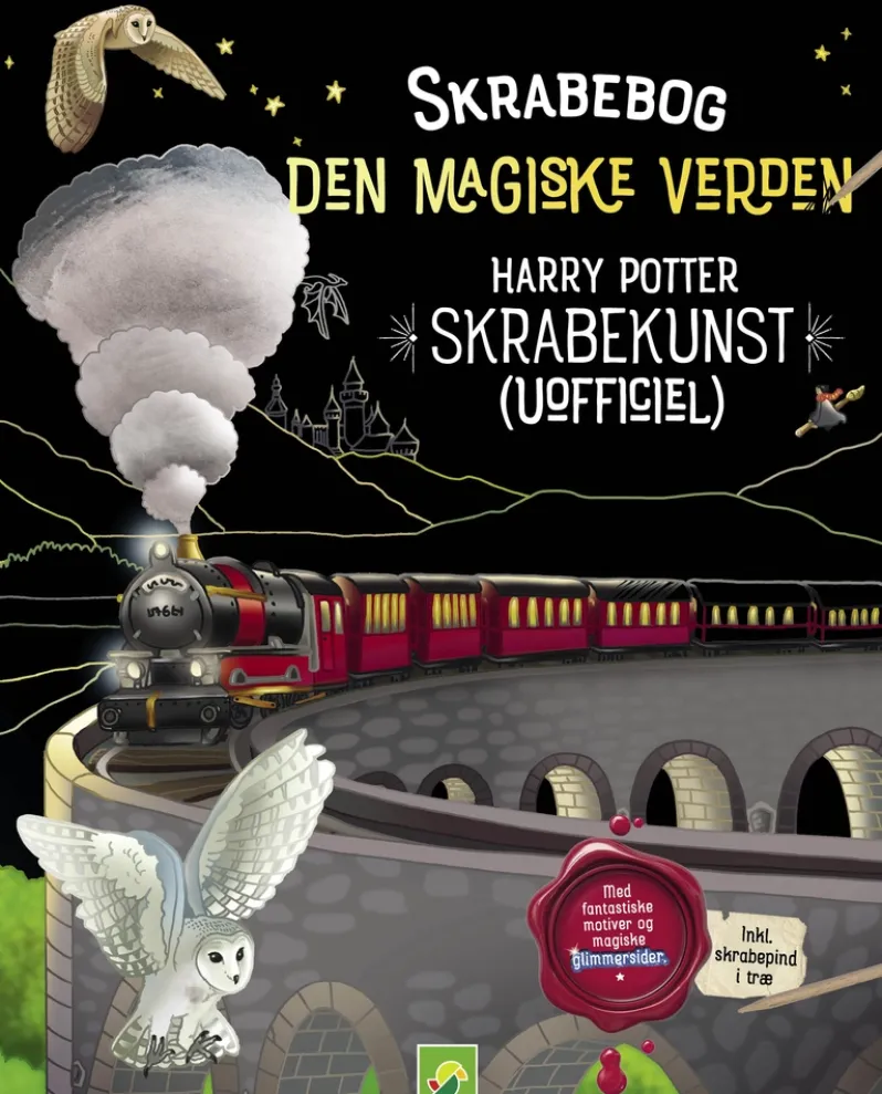 Magisk verden Harry Potter skrabekunst (uofficiel)