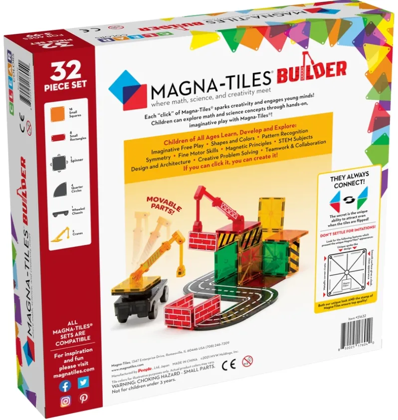 MAGNA-TILES Builder 32 stk.