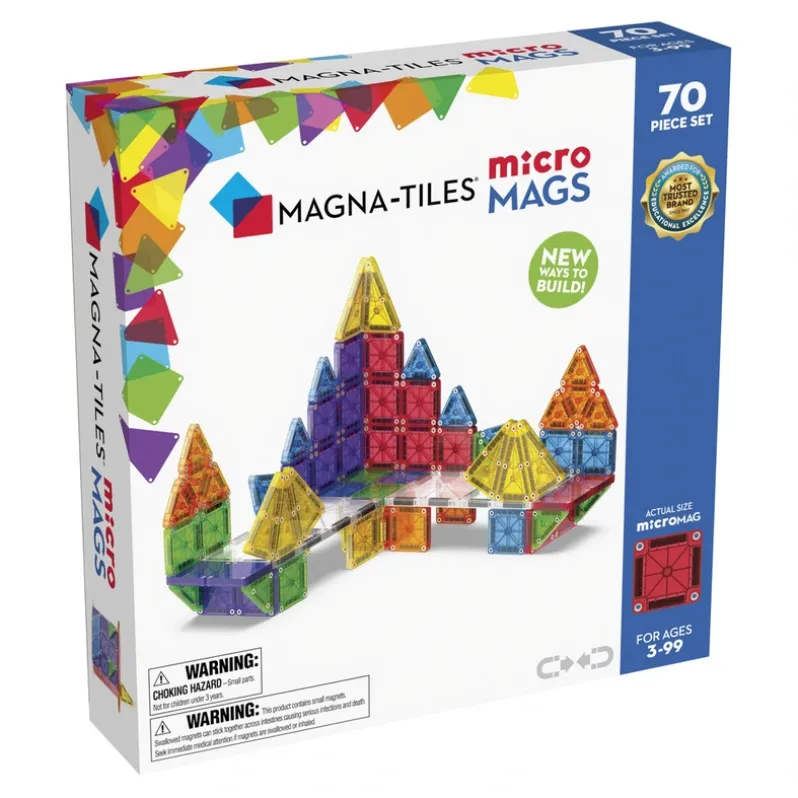 MAGNA-TILES microMAGS 70 stk