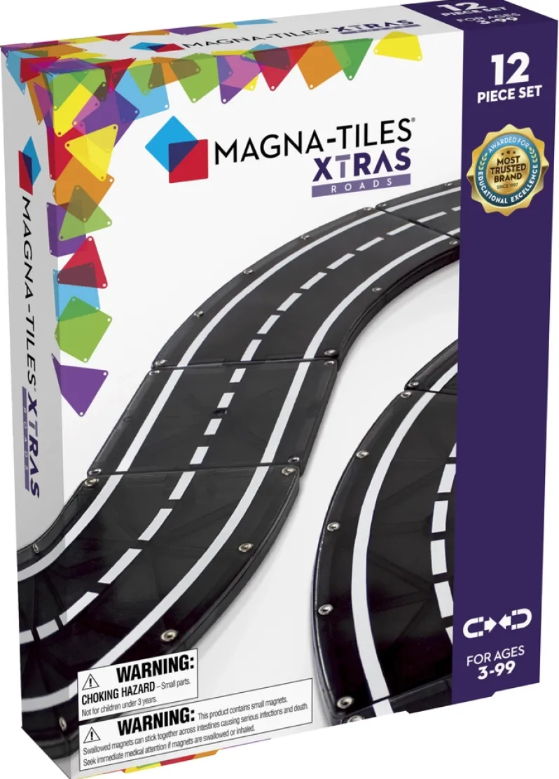 MAGNA-TILES XTRAS Roads 12 stk