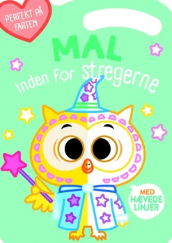 Mal inden for stregerne - Ugle