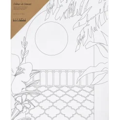 Malerlærred med print