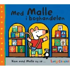 Med Malle i boghandelen