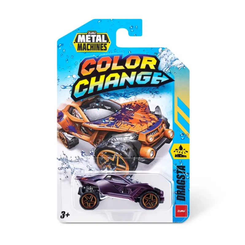 Metal Machines Color Change Mini Die-Cast Car ass