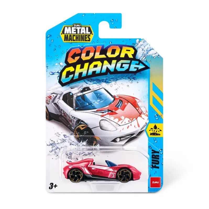 Metal Machines Color Change Mini Die-Cast Car ass