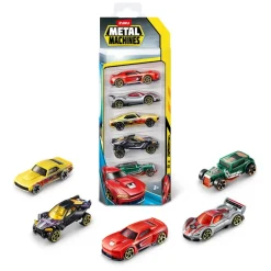 Metal Machines Mini Racing Car 5-pak