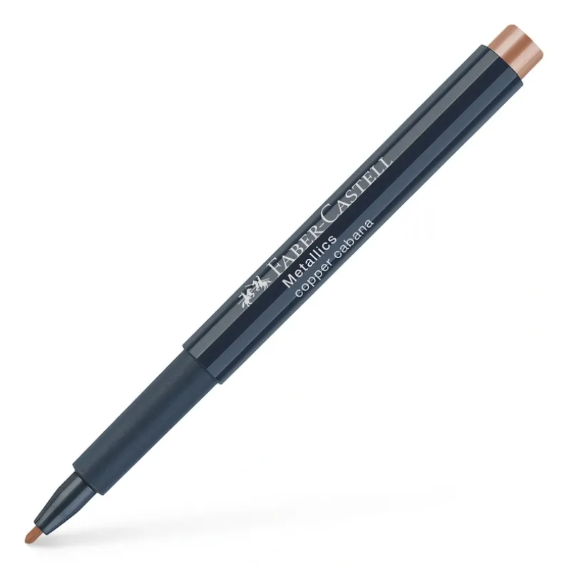 Metallic pen Faber-Castell kobber