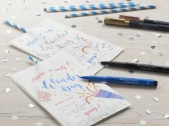 Metallic pen Faber-Castell 6 ass