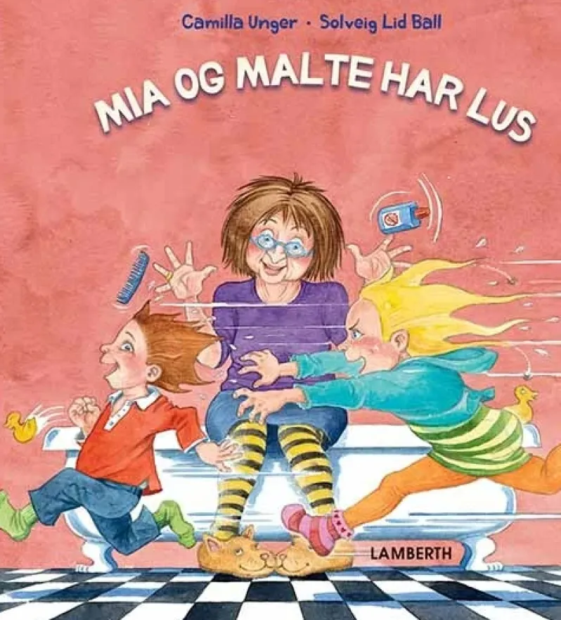 Mia og Malte har lus