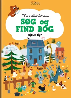Min allerførste søg og find bog - Sjove dyr