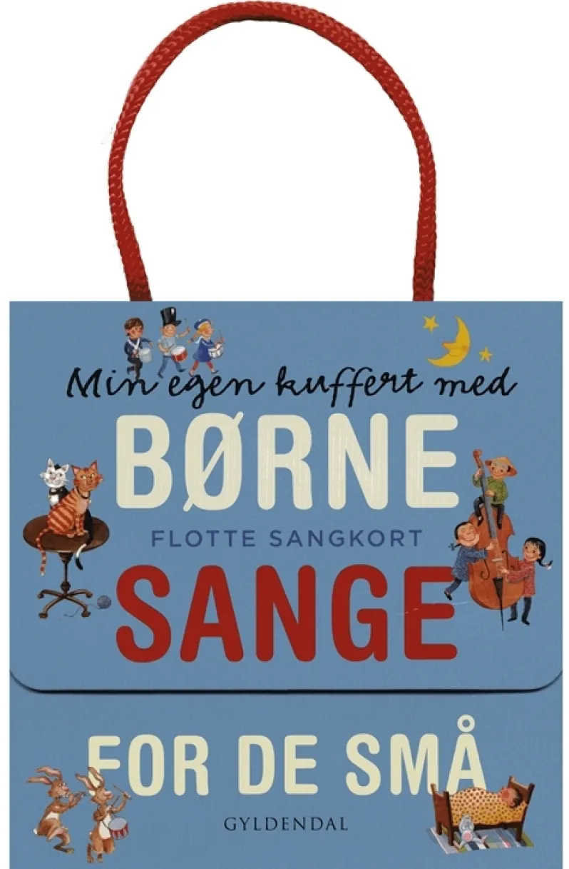 Min egen kuffert med børnesange for de små. Flotte sangkort