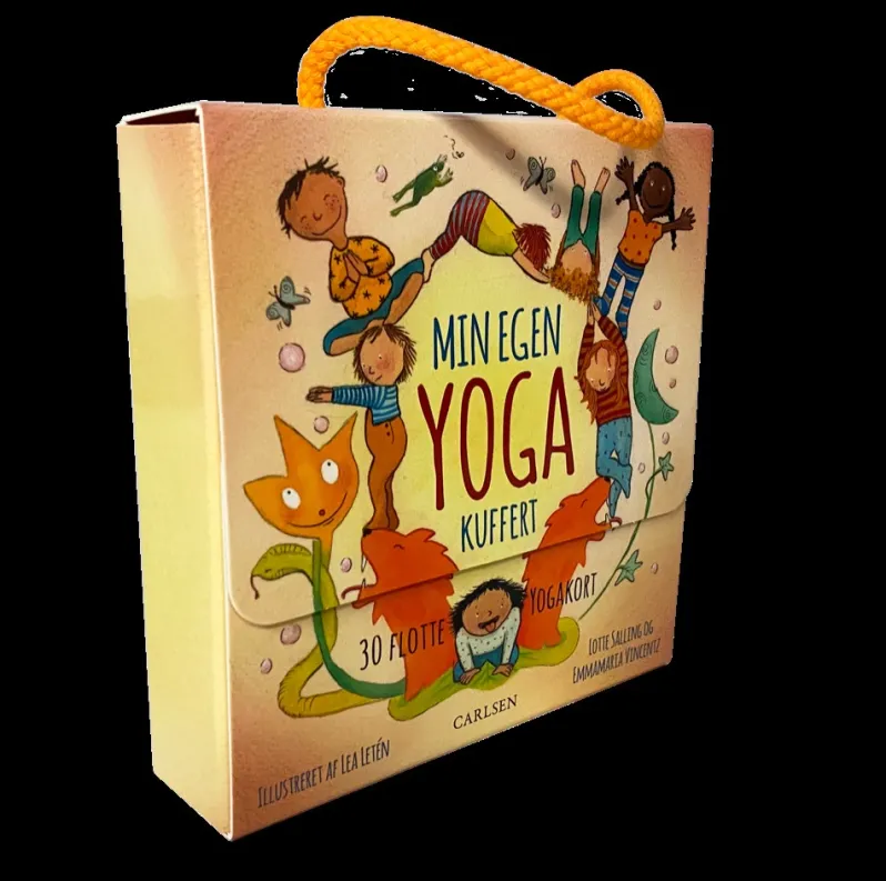 Min egen kuffert med yogakort
