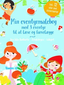 Min eventyrmalebog - blå