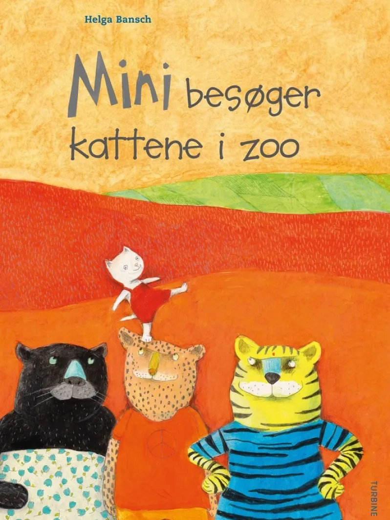 Mini besøger kattene i zoo