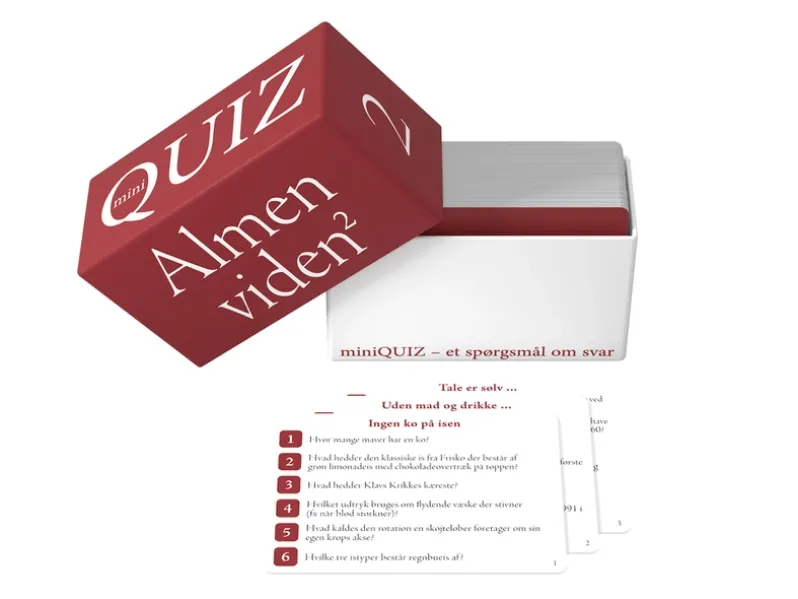 miniQUIZ - Almen viden 2