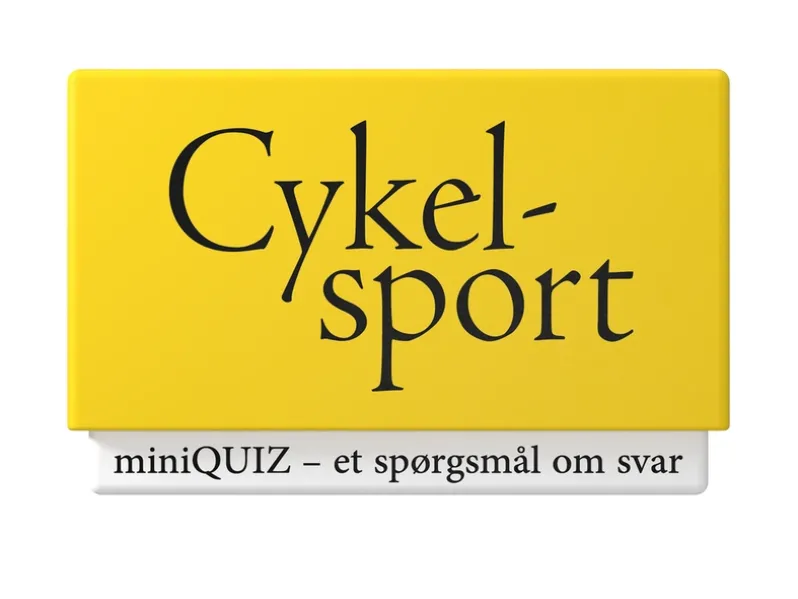 miniQUIZ - Cykelsport