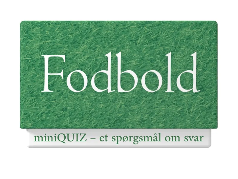 miniQUIZ - Fodbold