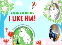 Moomin & Friends Book - I like him (Engelsk)