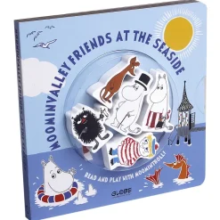 Moominvalley Friends at the Seaside Book (Engelsk)