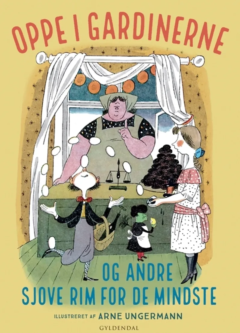 Oppe i gardinerne - og andre sjove rim for de mindste
