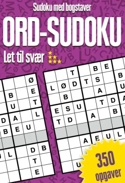Ord-sudoku : Sudoku med bogstaver