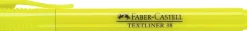 Overstregningspen Faber-Castell textliner 38 gul