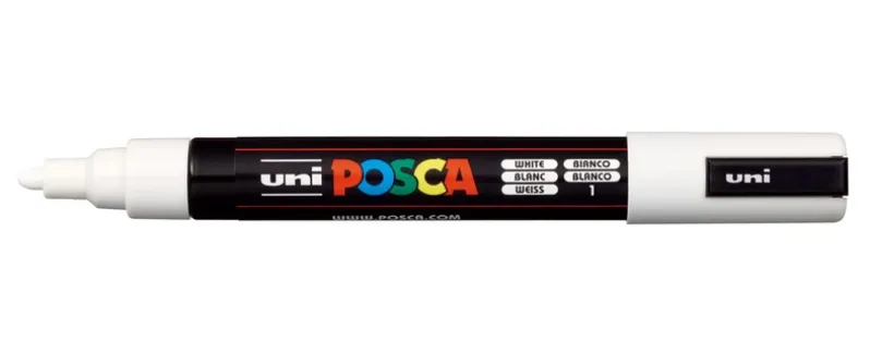 Paintmarker Uni POSCA pc-5m hvid