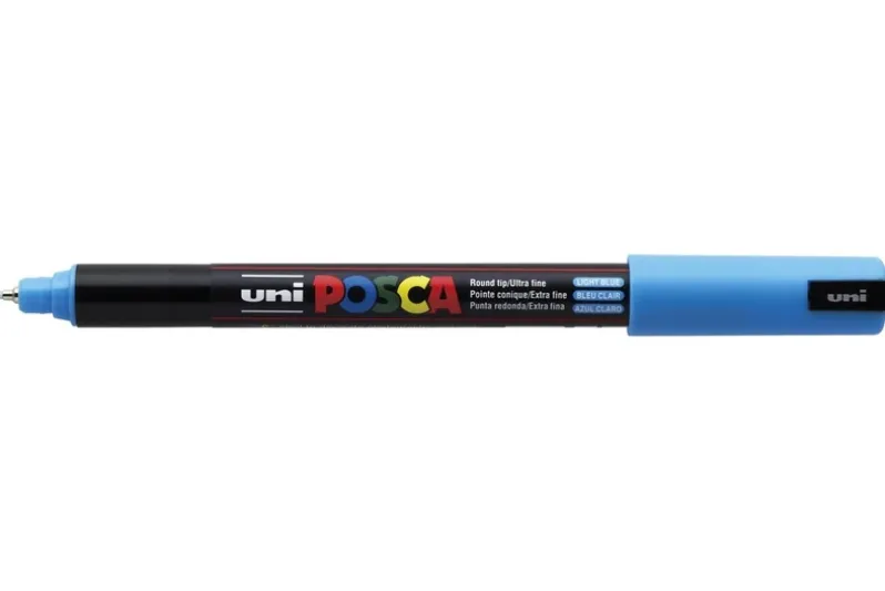 Paintmarker Uni POSCA pc-1mr lys blå