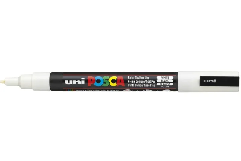 Paintmarker Uni POSCA pc-3m hvid