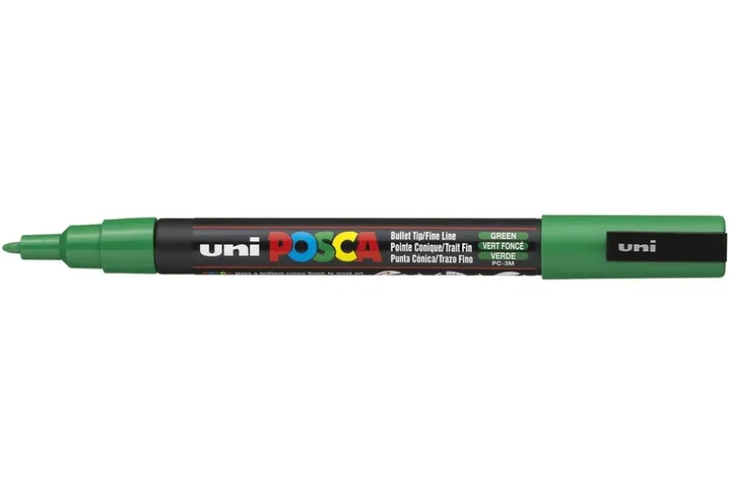 Paintmarker Uni POSCA pc-3m grøn