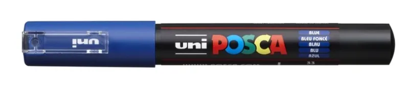 Paintmarker Uni POSCA pc-1mc blå