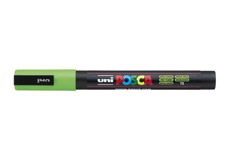 Paintmarker Uni POSCA pc-3m æble grøn