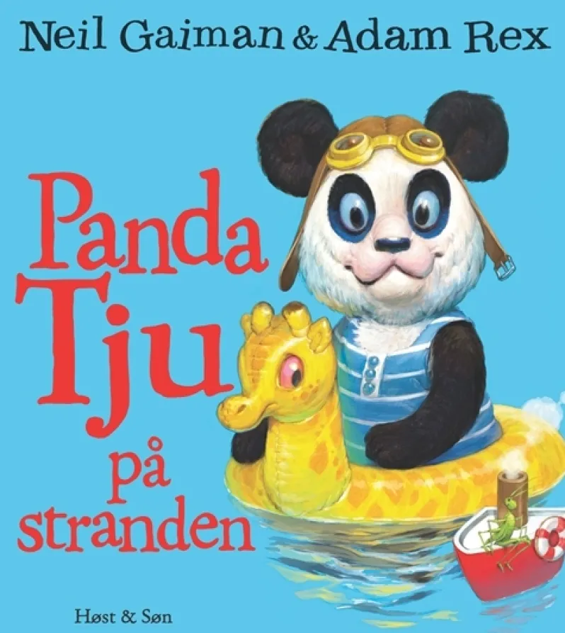 Panda Tju på stranden