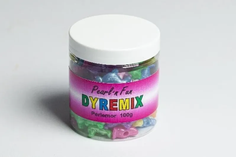 Pearl`n fun dyremix perlemor bøtte 100g