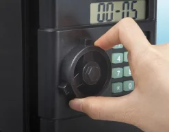 Pengeskab med personlig kode