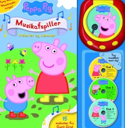 Peppa Pig - Gurli Gris’ musikafspiller - Historier og melodier (med 15 sange)