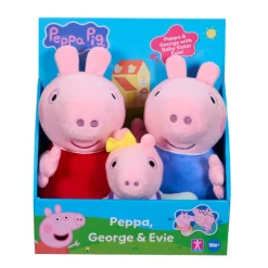 PEPPA PIG Gurli gris PLUSH 3-PAK