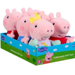 PEPPA PIG gurli gris PLUSH COLLECTABLES ASS