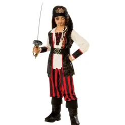 Pirat kostume str. 3-4 år