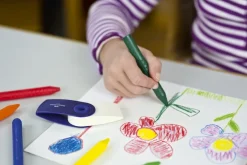 Plastkridt grip Faber-Castell 12 farver