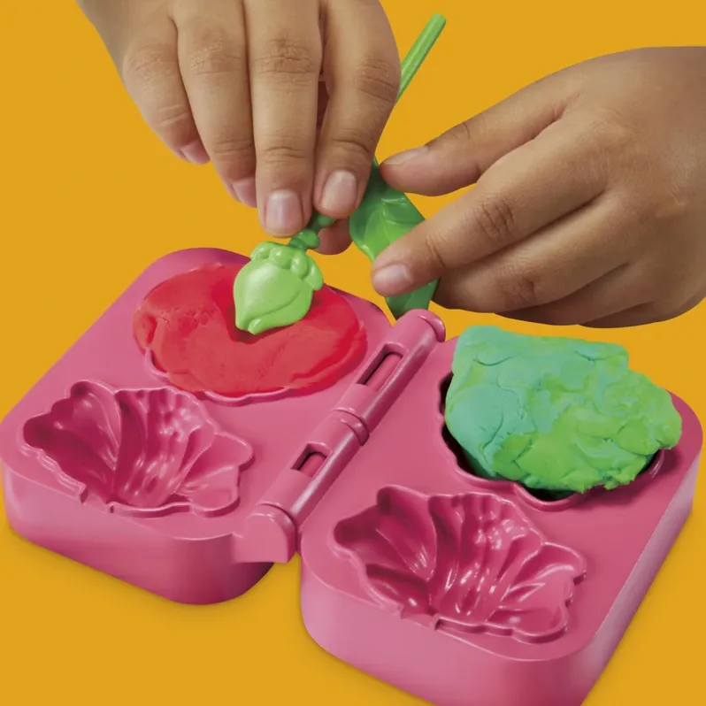Play-Doh blooming flowers