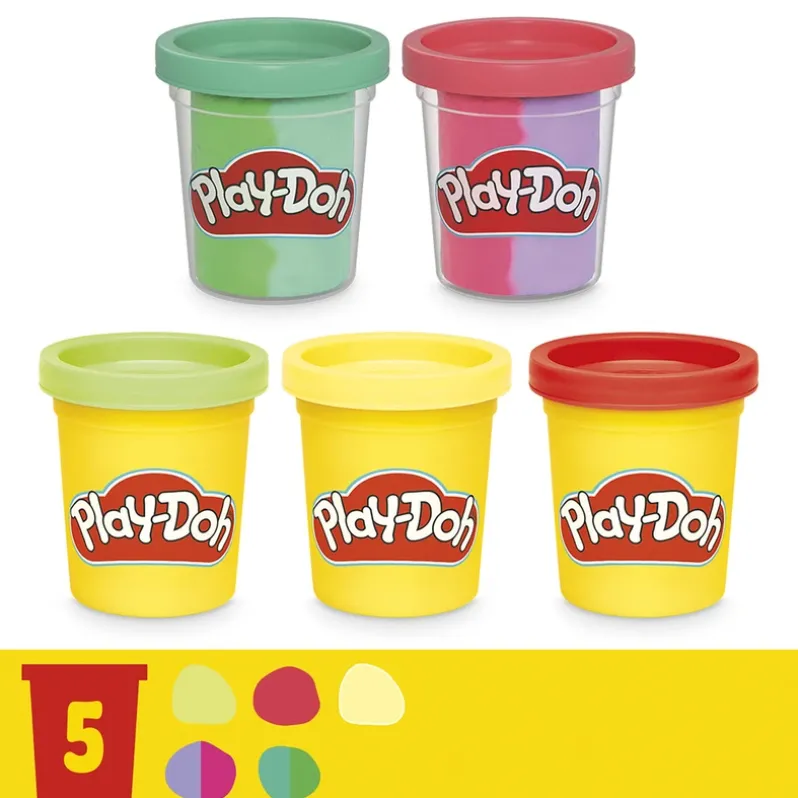 Play-Doh blooming flowers