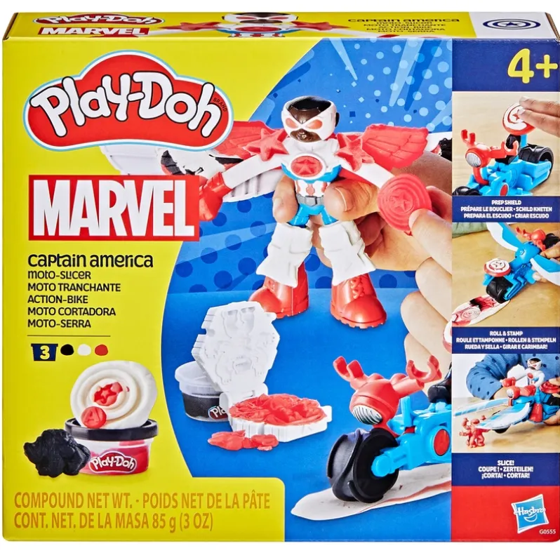 Play-Doh campain america moto-slicer