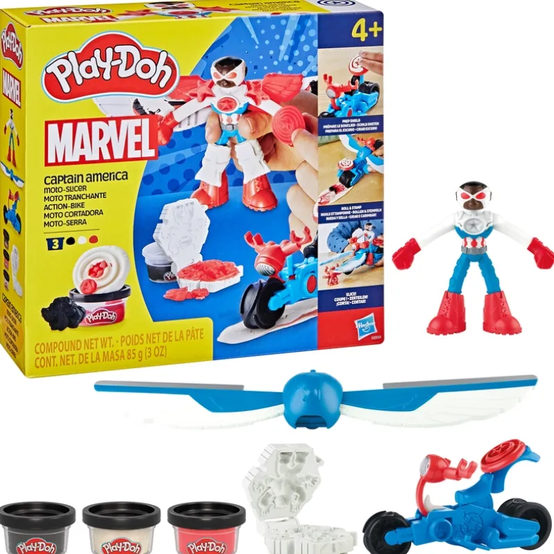 Play-Doh campain america moto-slicer