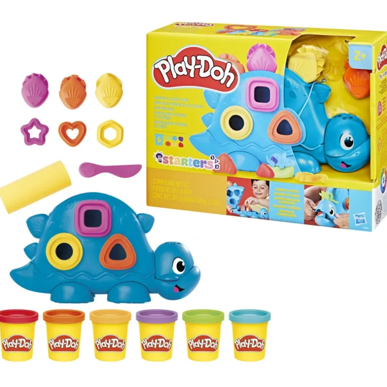 Play-Doh Shapes and Colors Dino